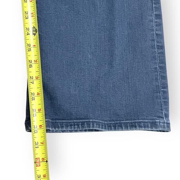 Talbots Womens Curvy Boot Cut Jeans Size 12/31 Blue Medium Wash Stretch Mid Rise - Picture 10 of 10